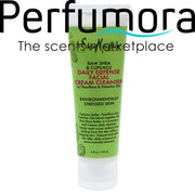Raw Shea & Cupuacu Daily Defense Facial Cream Cleanser by Shea Moisture for Unisex - 4 oz Cleanser