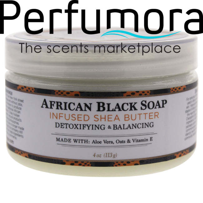 Shea Butter Infused with African Black Soap Extract by Nubian Heritage for Unisex - 4 oz Lotion