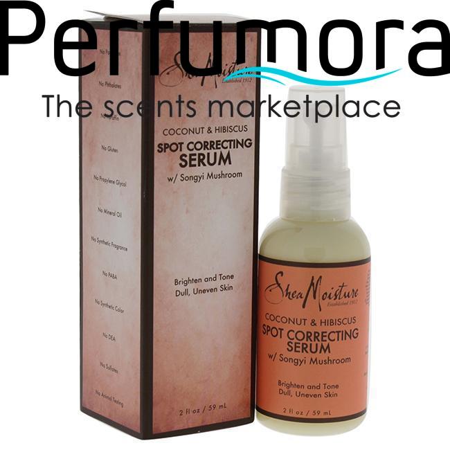 Coconut & Hibiscus Spot Correctig Serum Brigten & Tone - Dull Uneven Skin by Shea Moisture for Unisex - 2 oz Serum