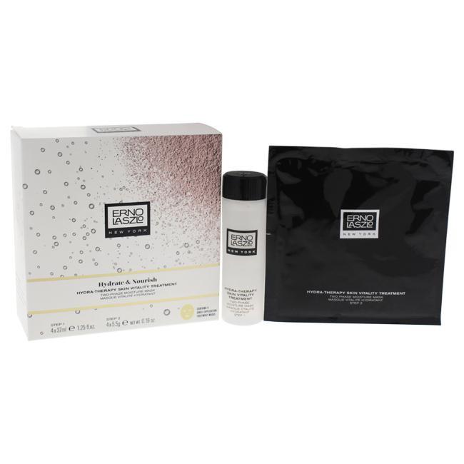 Hydra-Therapy Skin Vitality Treatment by Erno Laszlo for Unisex - 8 Pc Kit 4 x 1.25oz - Step 1, 4 x