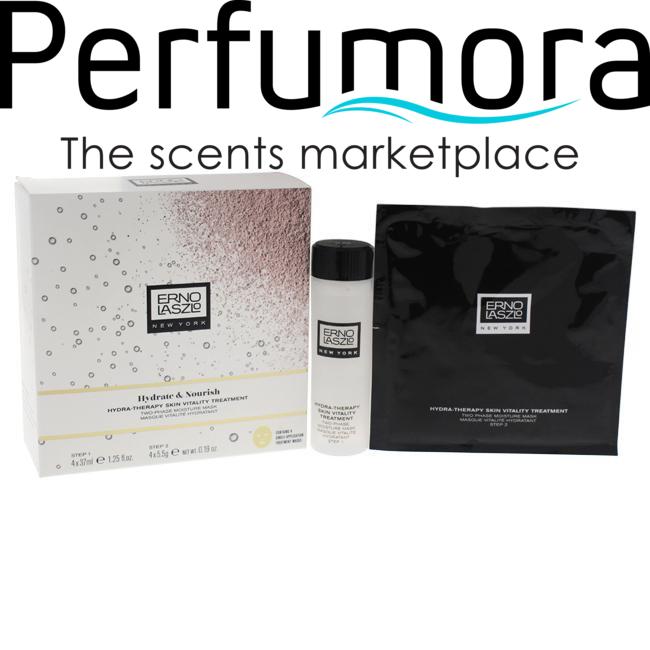 Hydra-Therapy Skin Vitality Treatment by Erno Laszlo for Unisex - 8 Pc Kit 4 x 1.25oz - Step 1, 4 x