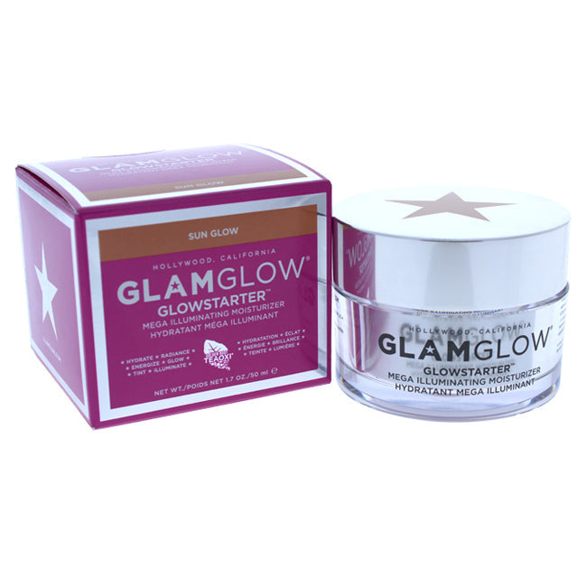 Glowstarter Mega Illuminating Moisturizer - Sun Glow by Glamglow for Unisex - 1.7 oz Moisturizer