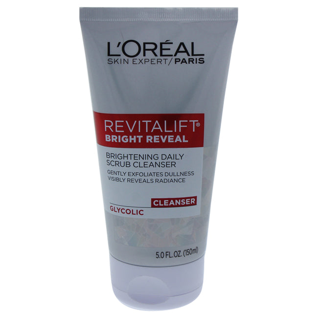 Revitalift Bright Reveal Brightening Daily Scrub Cleanser by LOreal Professional for Unisex - 5 oz Scrub