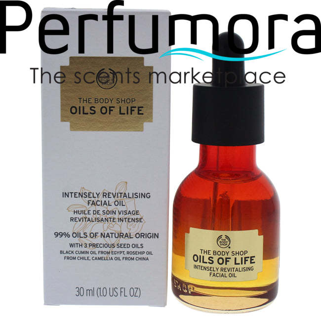 Oils Of Life Intensely Revitalizing Facial Oil by The Body Shop for Unisex - 1 oz Oil