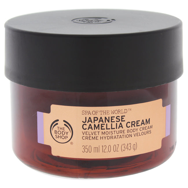 Spa Of The World Japanese Camellia Cream by The Body Shop for Unisex - 12 oz Body Cream