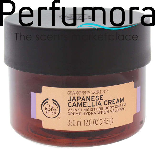 Spa Of The World Japanese Camellia Cream by The Body Shop for Unisex - 12 oz Body Cream