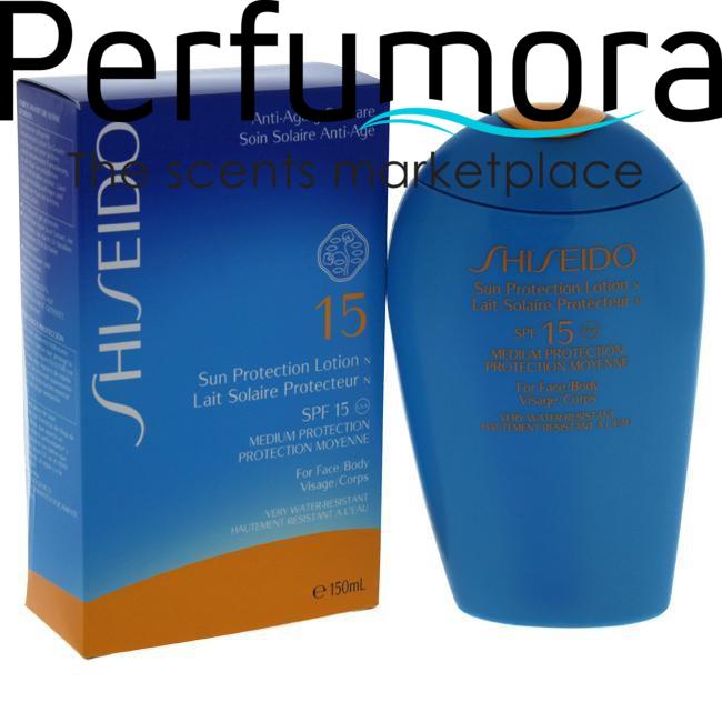 Sun Protection Lotion N SPF 15 by Shiseido for Unisex - 5 oz Sunscreen