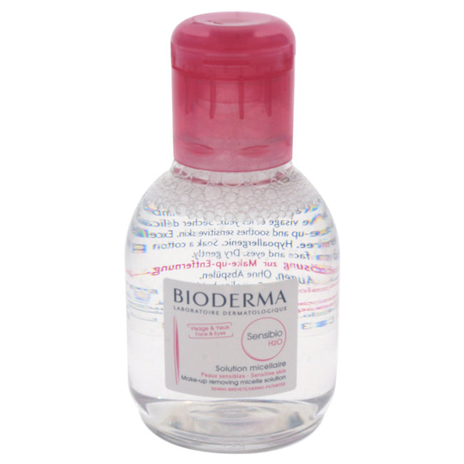 Sesibio H2O Make-Up Removing Micelle Solution by Bioderma for Unisex - 3.33 oz Makeup Remover