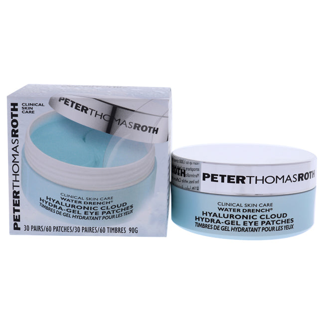 Water Drench Hyaluronic Cloud Hydra-Gel Eye Patches by Peter Thomas Roth for Unisex - 60 Pc Patches