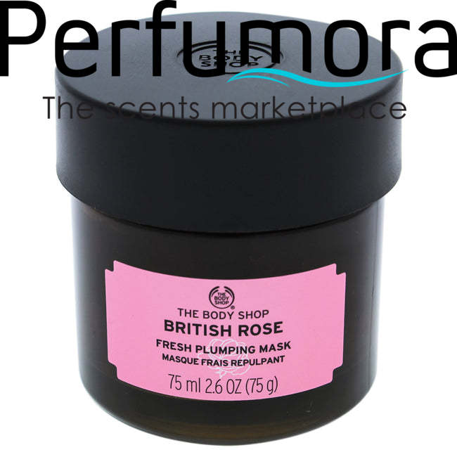 British Rose Fresh Plumping Mask by The Body Shop for Unisex - 2.6 oz Mask