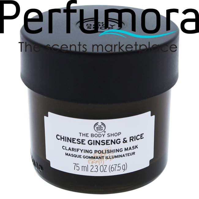 Chinese Ginseng and Rice Clarifying Polishing Mask by The Body Shop for Unisex - 2.6 oz Mask