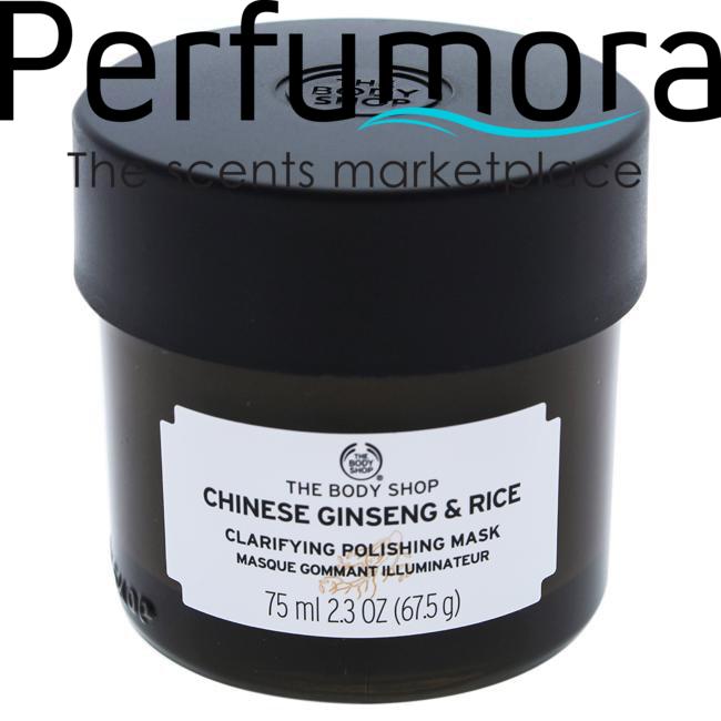 Chinese Ginseng and Rice Clarifying Polishing Mask by The Body Shop for Unisex - 2.6 oz Mask