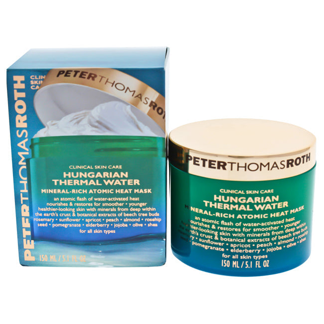 Hungarian Thermal Water Mineral-Rich Atomic Heat Mask by Peter Thomas Roth for Unisex - 5.1 oz Mask