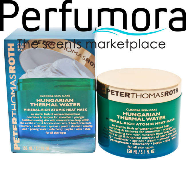 Hungarian Thermal Water Mineral-Rich Atomic Heat Mask by Peter Thomas Roth for Unisex - 5.1 oz Mask