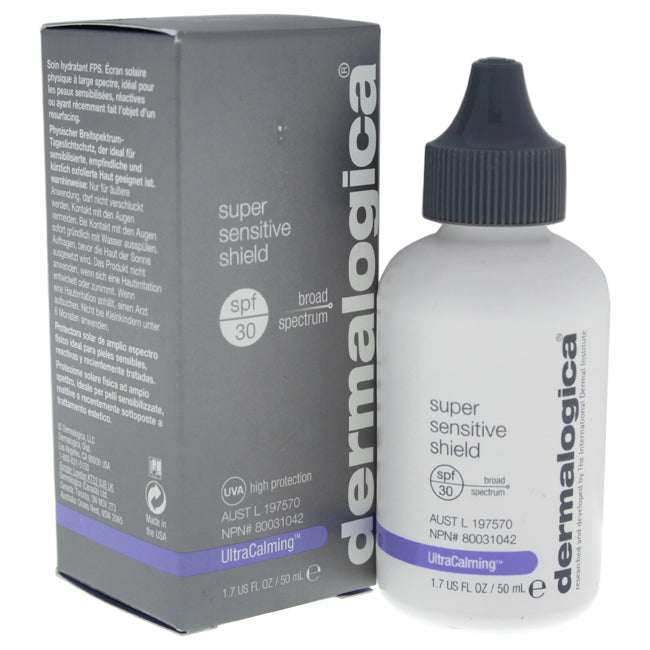 Super Sensitive Shield SPF 30 by Dermalogica for Unisex - 1.7 oz Sunscreen