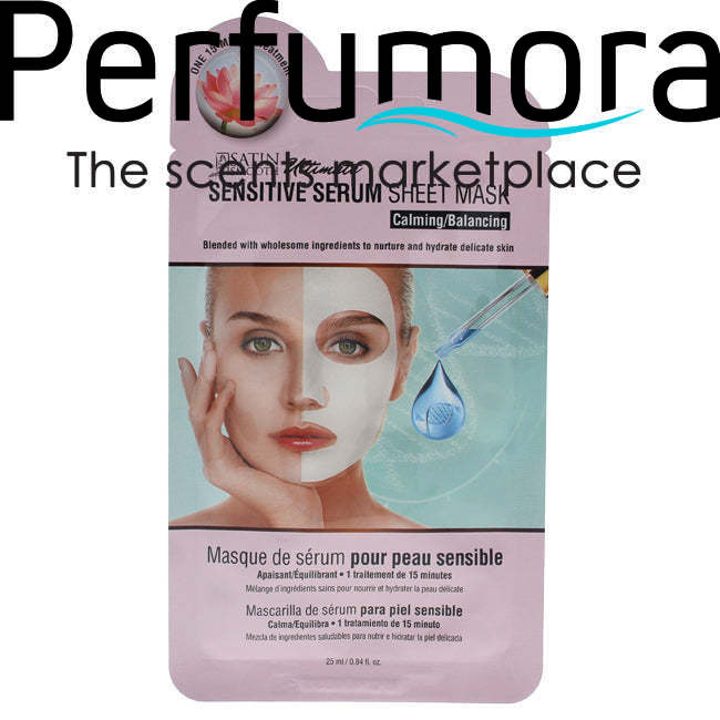 Sensitive Serum Sheet Mask by Satin Smooth for Unisex - 0.84 oz Mask