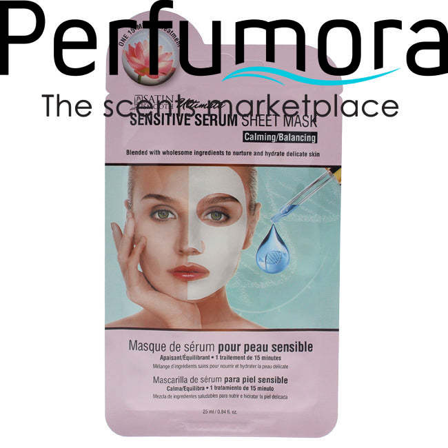 Sensitive Serum Sheet Mask by Satin Smooth for Unisex - 0.84 oz Mask