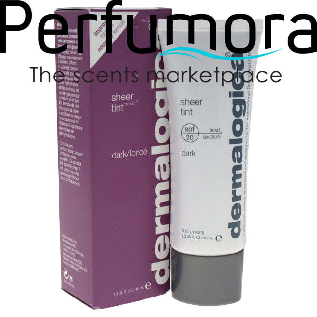 Sheer Tint Moisturizer SPF 20 - Dark by Dermalogica for Unisex - 1.3 oz Moisturizer