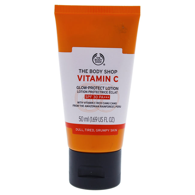 Vitamin C Glow-Protect Lotion SPF 30 by The Body Shop for Unisex - 1.69 oz Lotion