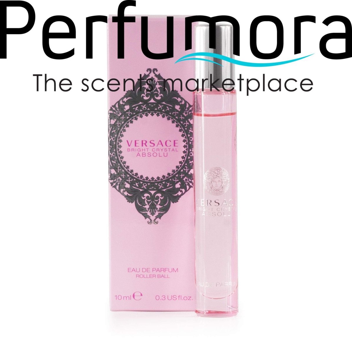 Bright Crystal Absolu Eau de Toilette Rollerball for Women by Versace 0.3 oz.