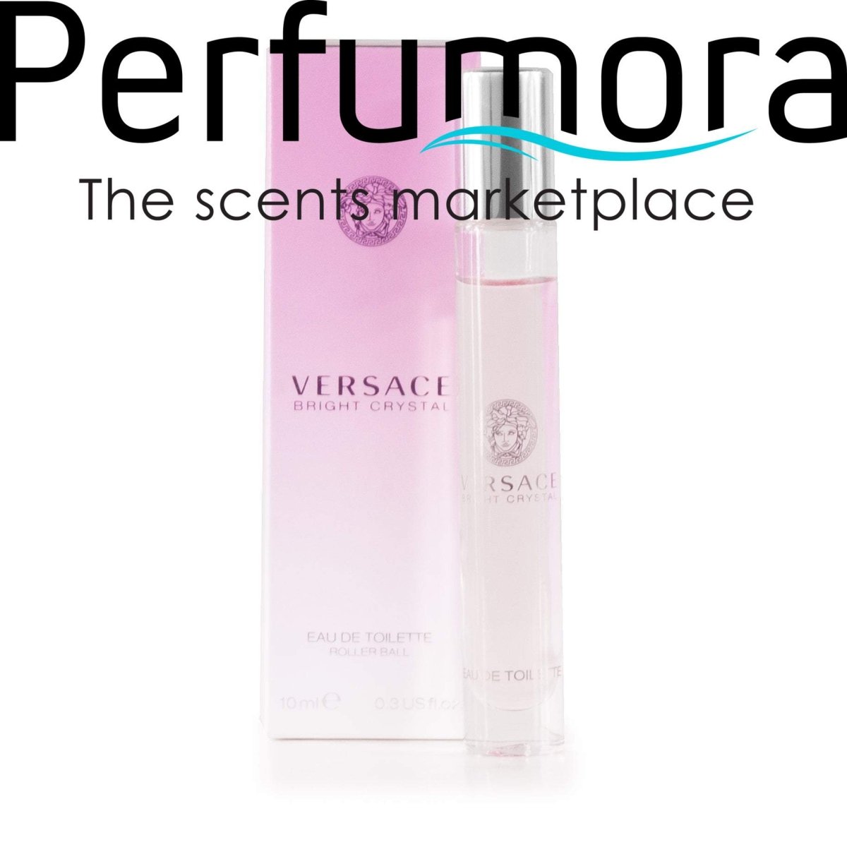 Bright Crystal Eau de Toilette Rollerball for Women by Versace 0.3 oz.