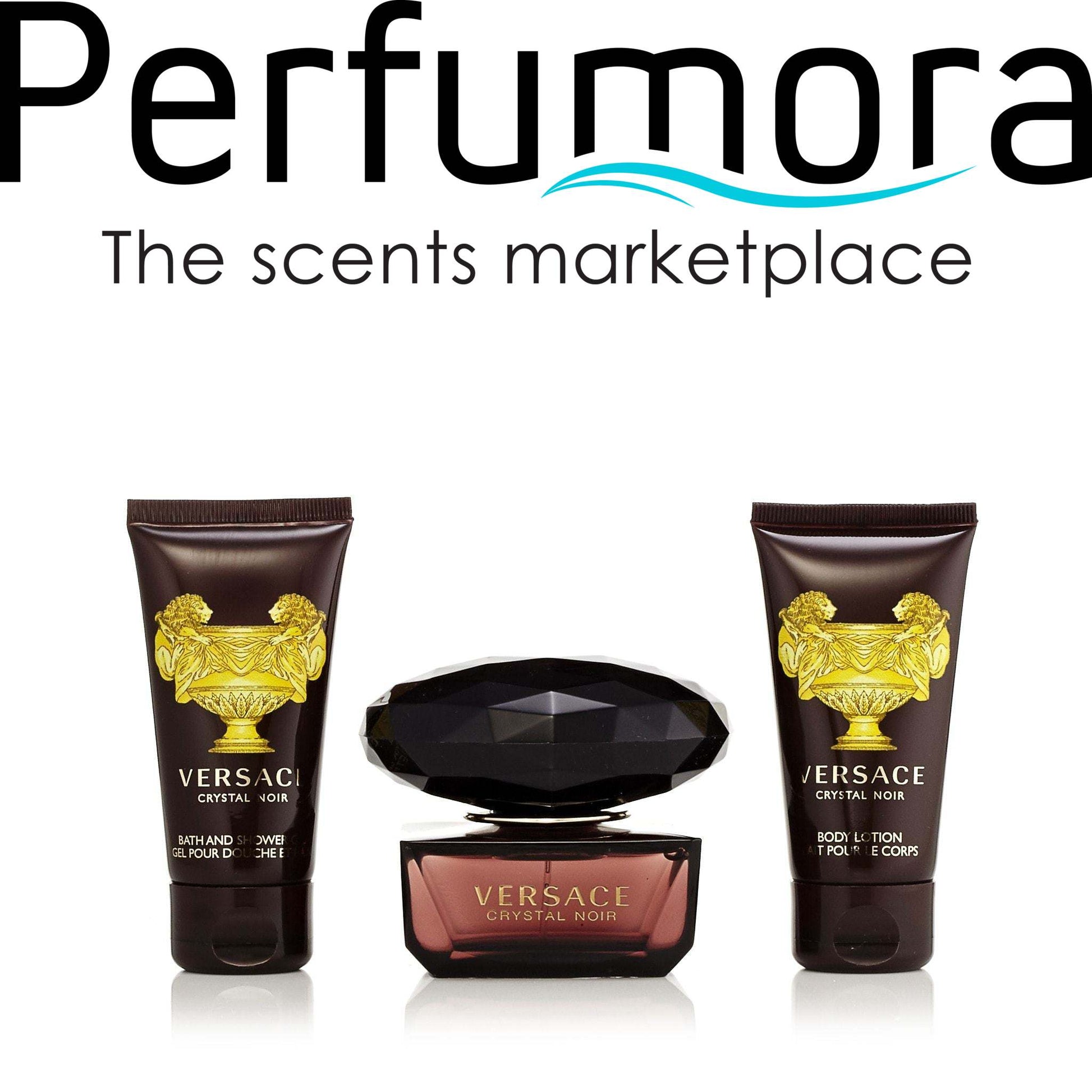 Crystal Noir Gift Set for Women by Versace 1.7 oz.