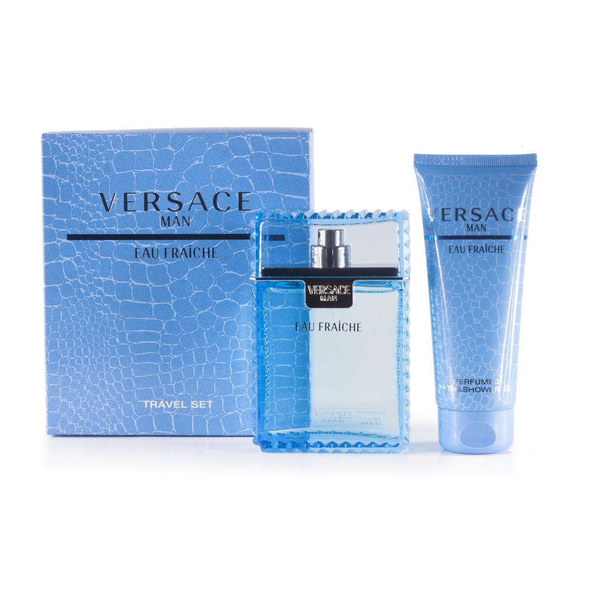 Eau Fraiche Set for Men by Versace 3.4 oz.