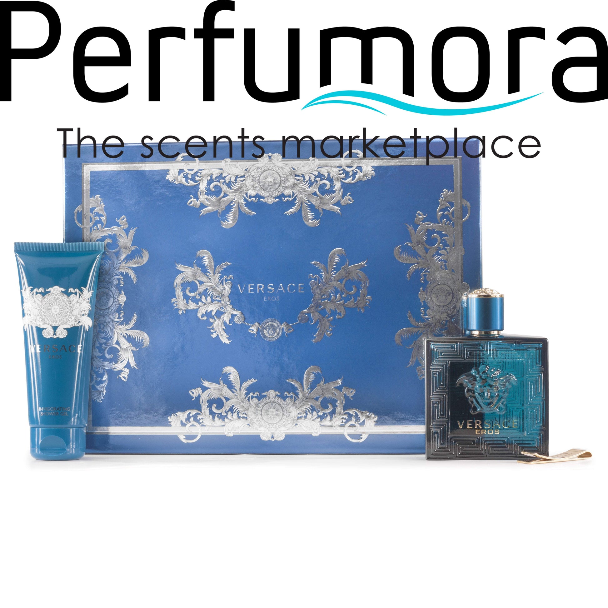 Versace Eros Gift Set for Men by Versace 3.4 oz.