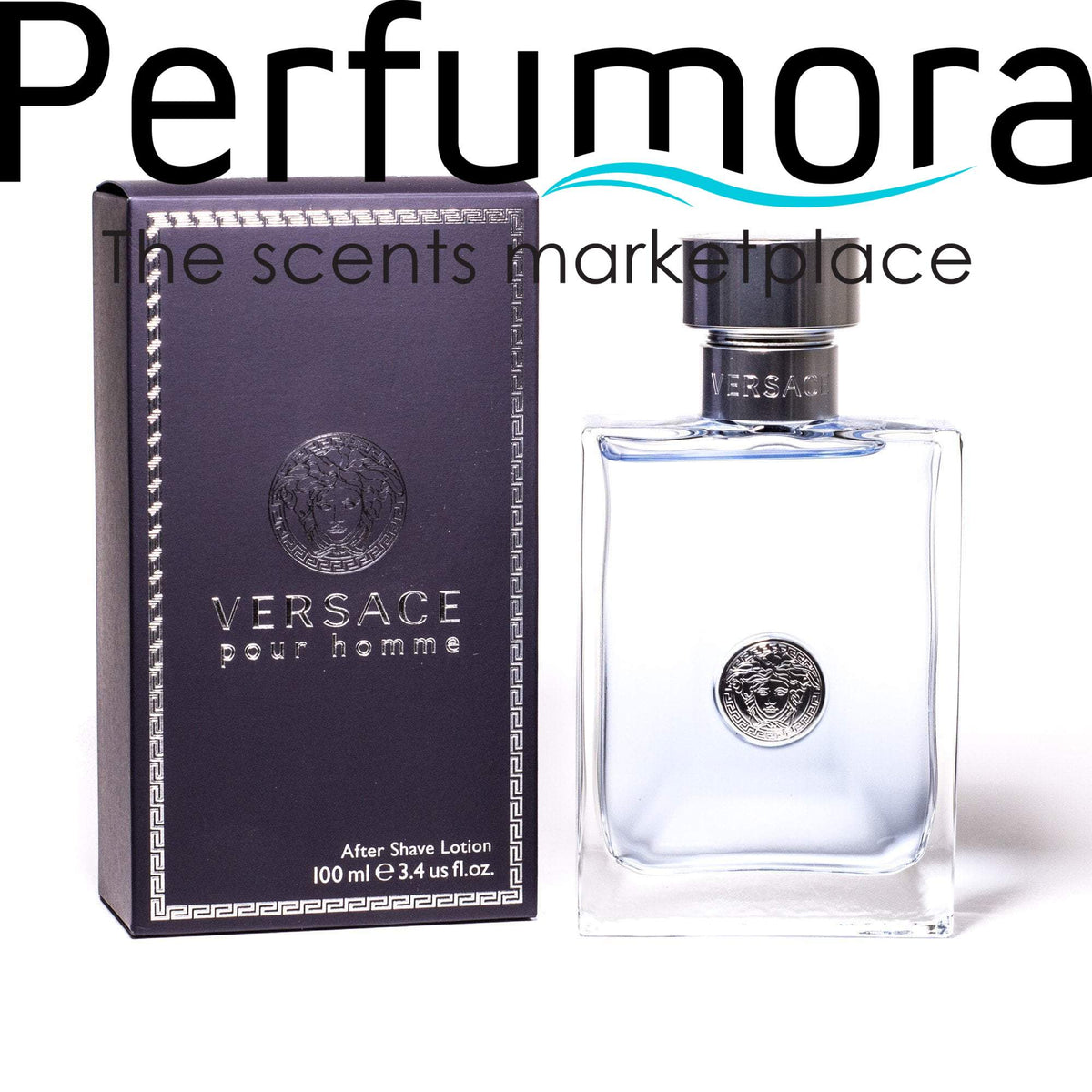 Versace Pour Homme After Shave Lotion for Men by Versace 3.4 oz.