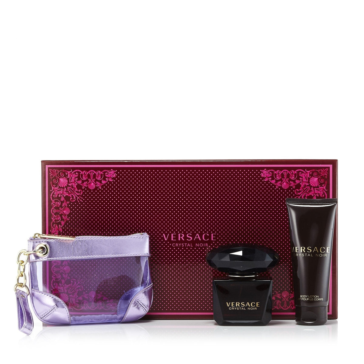 Crystal Noir Set for Women by Versace 3.0 oz.