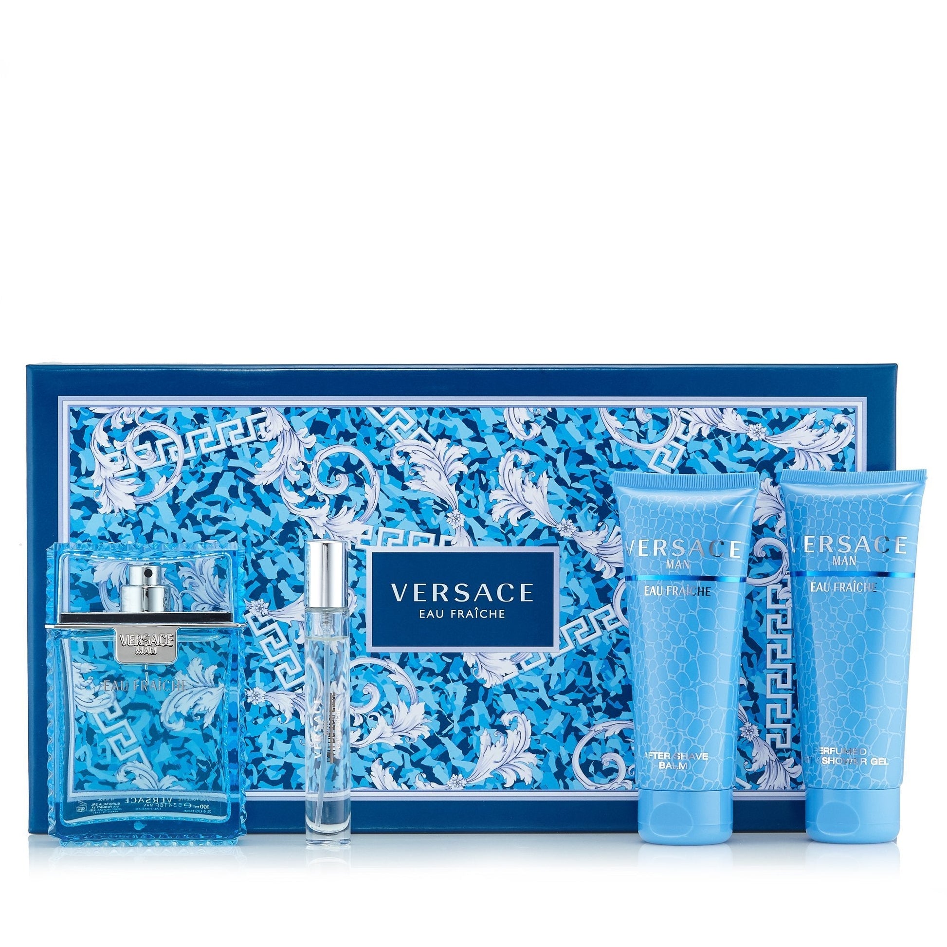 Eau Fraiche Gift Set for Men by Versace 3.4 oz.