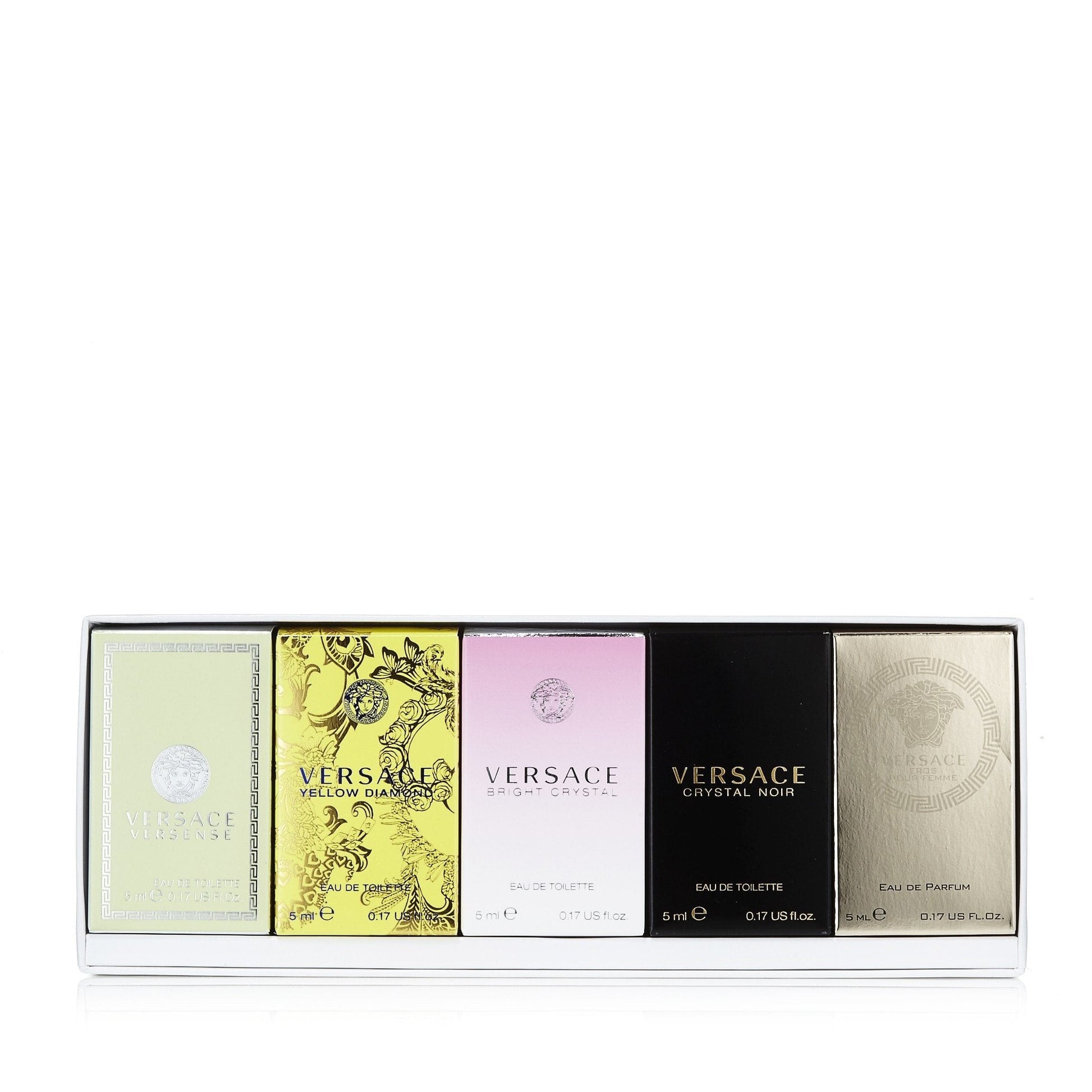 Versace Miniature Variety Gift Set for Women by Versace 0.17 oz. Each