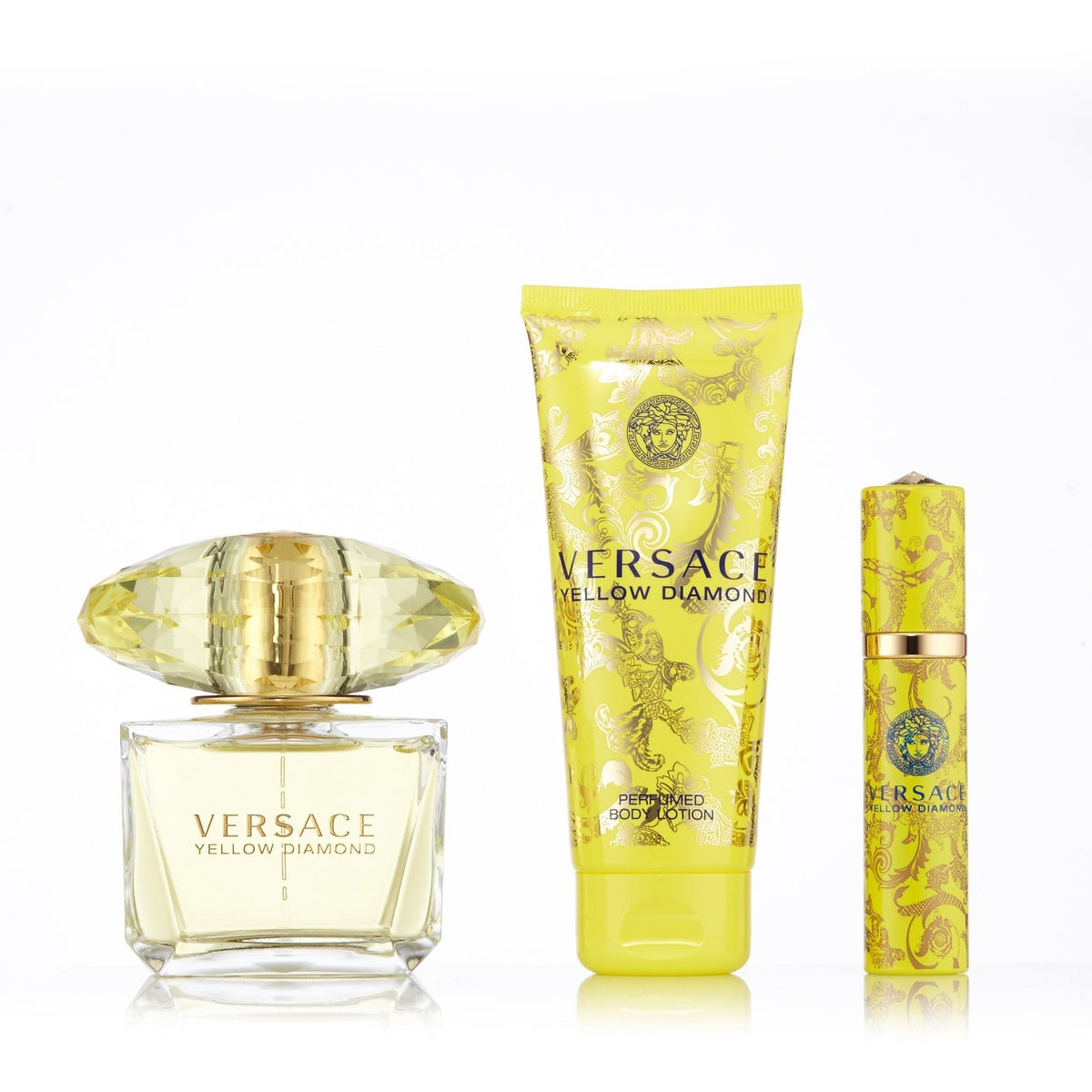 Yellow Diamond Set for Women by Versace 3.0 oz.