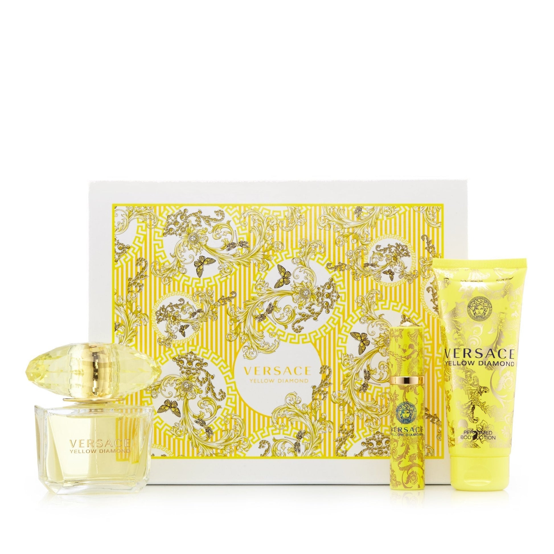 Yellow Diamond Set for Women by Versace 3.0 oz.