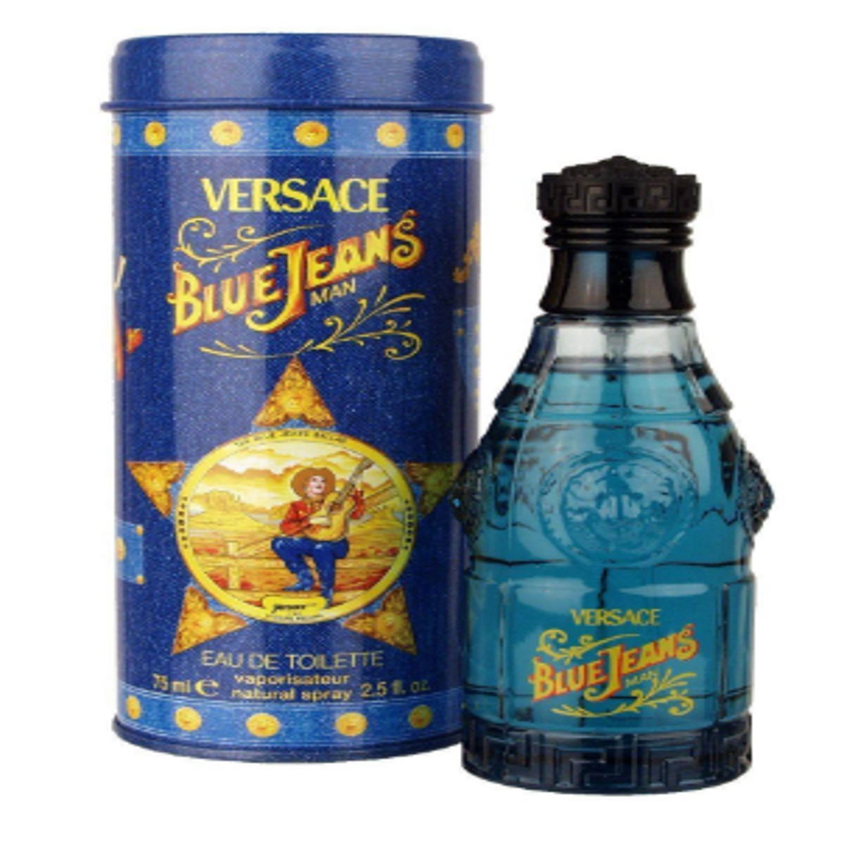 Versace Blue Jeans  Cologne EDT Spray for Men