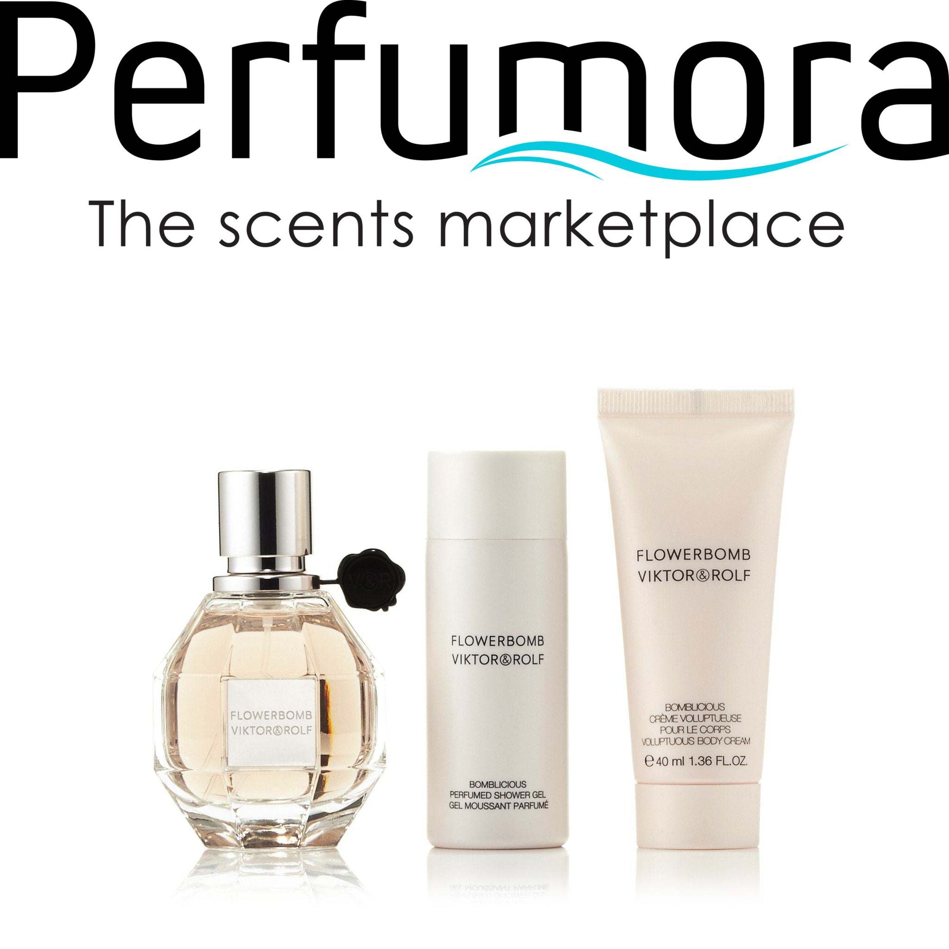 Flowerbomb Eau de Parfum Gift Set for Women by Viktor & Rolf 1.7 oz.