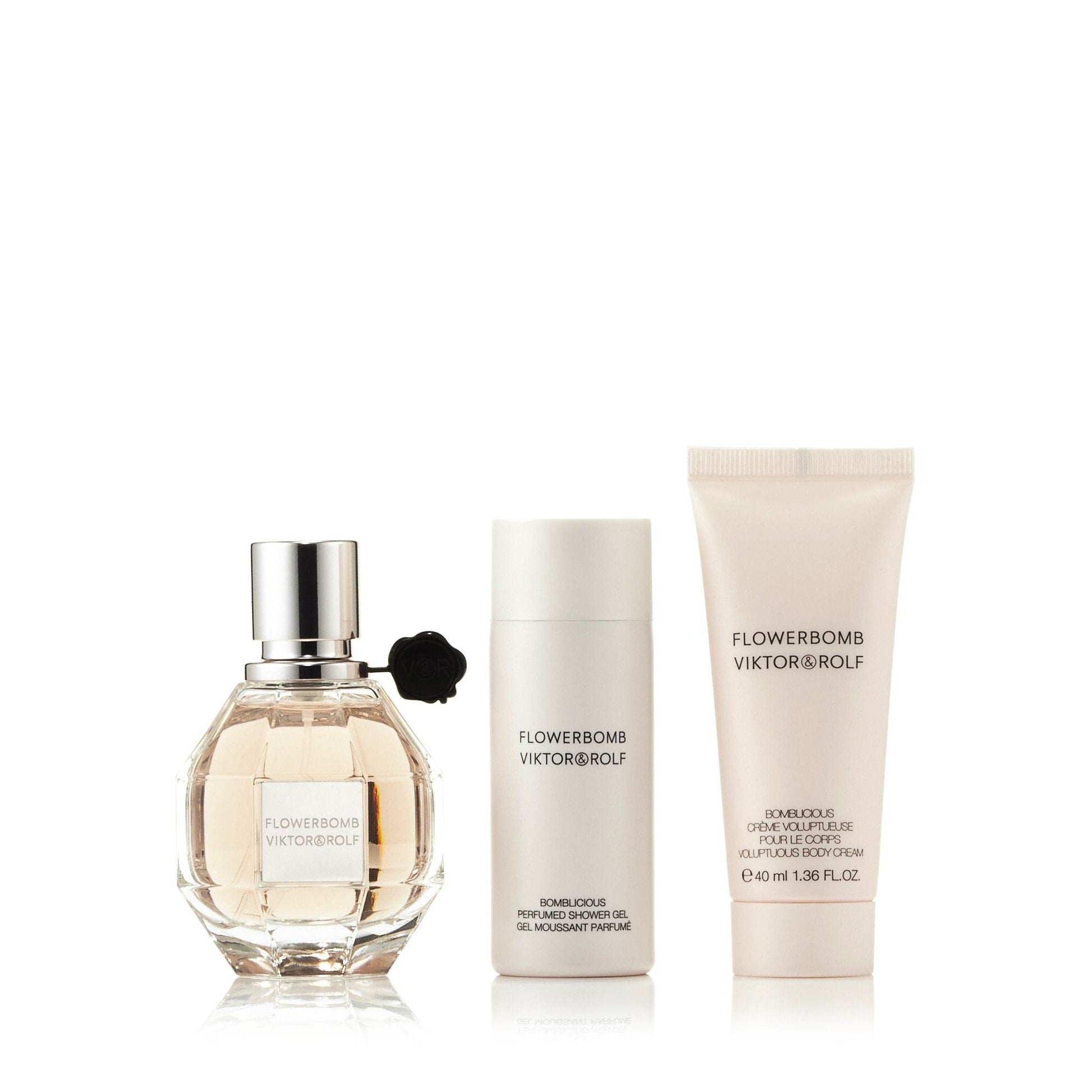 Flowerbomb Eau de Parfum Gift Set for Women by Viktor & Rolf 1.7 oz.