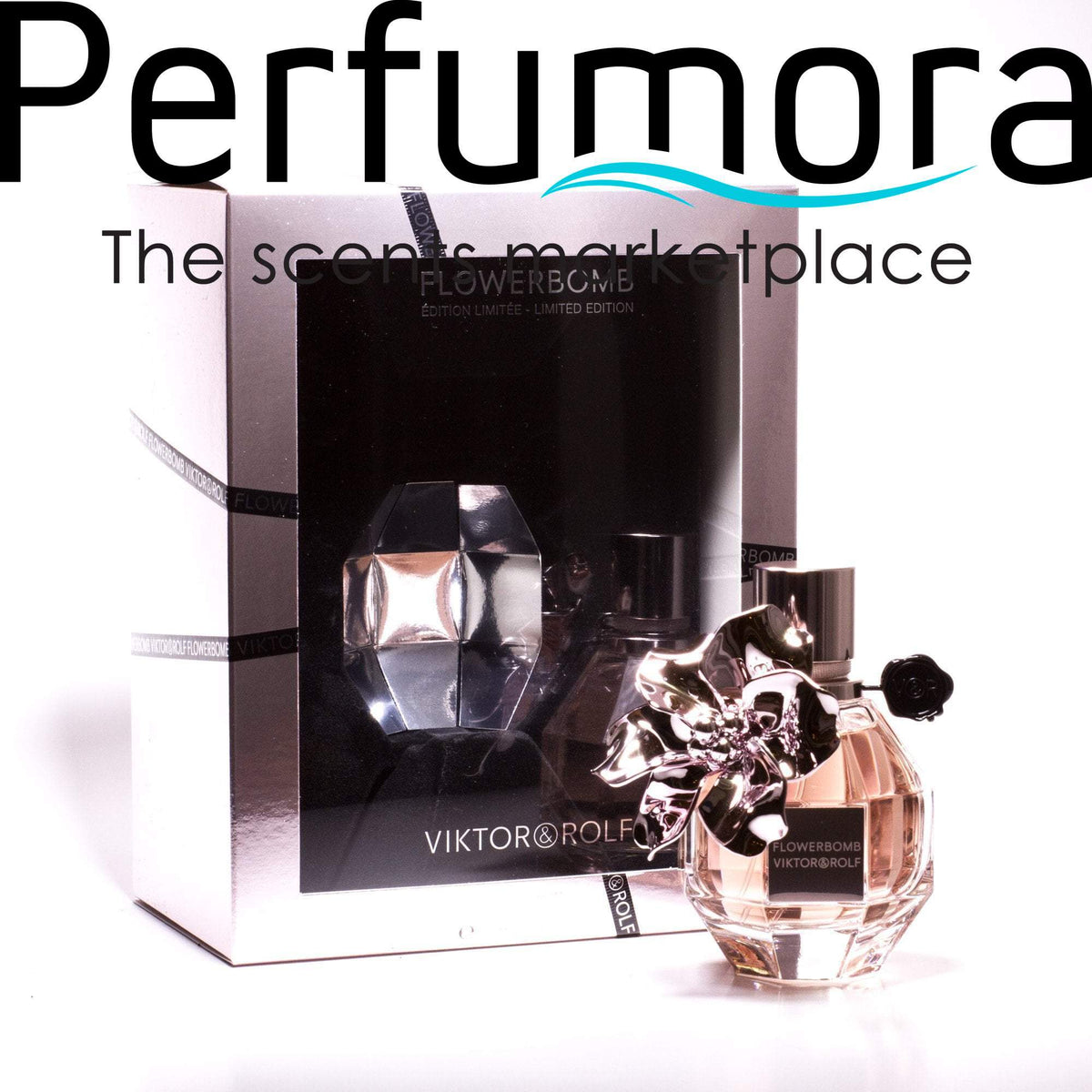 Flowerbomb Limited Edition Eau de Parfum Spray for Women by Viktor & Rolf 1.7 oz.