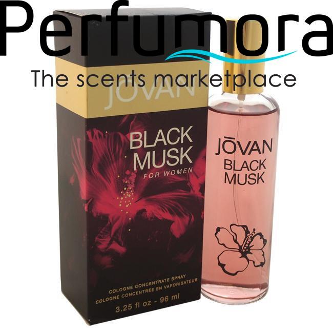 JOVAN BLACK MUSK BY JOVAN FOR WOMEN - COLOGNE CONCENTRATE SPRAY