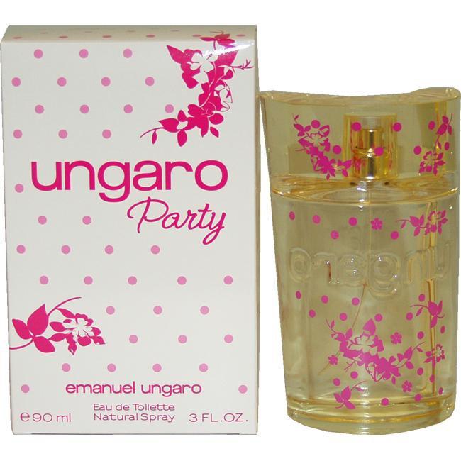 UNGARO PARTY BY EMANUEL UNGARO FOR WOMEN -  Eau De Toilette SPRAY