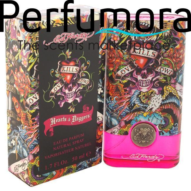 Ed Hardy Hearts and Daggers by Christian Audigier for Women -  EDP Spray