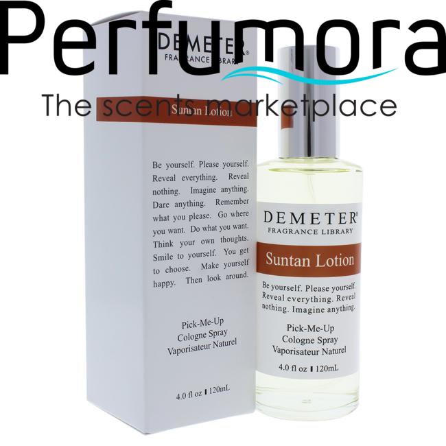 SUNTAN LOTION BY DEMETER FOR WOMEN -  COLOGNE SPRAY