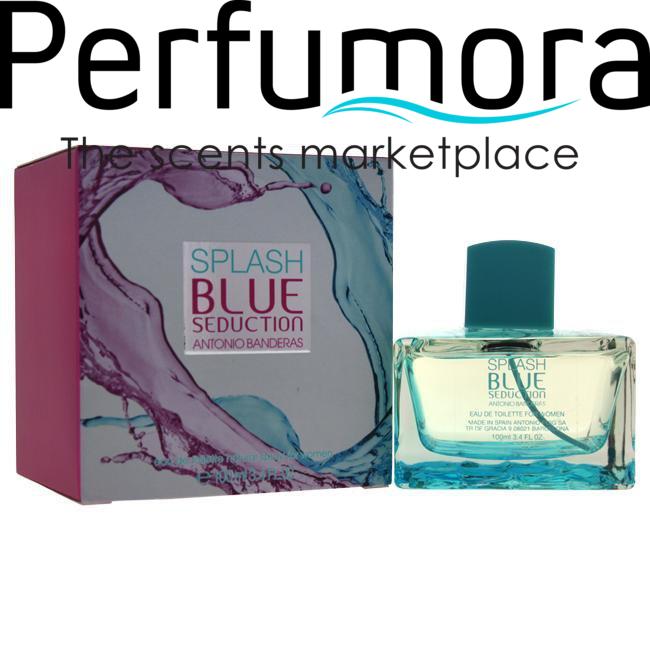 BLUE SEDUCTION SPLASH BY ANTONIO BANDERAS FOR WOMEN -  Eau De Toilette SPRAY