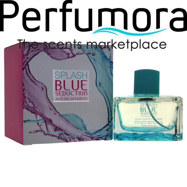 BLUE SEDUCTION SPLASH BY ANTONIO BANDERAS FOR WOMEN -  Eau De Toilette SPRAY