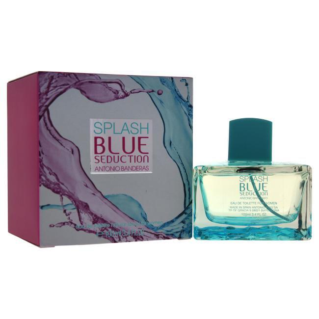 BLUE SEDUCTION SPLASH BY ANTONIO BANDERAS FOR WOMEN -  Eau De Toilette SPRAY