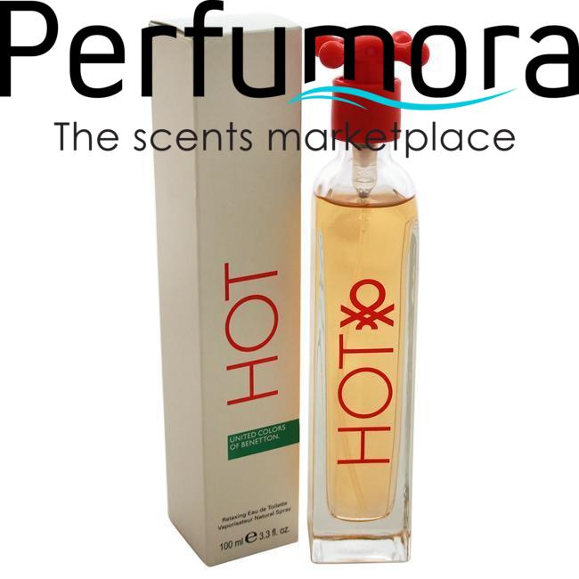 HOT BY UNITED COLORS OF BENETTON FOR WOMEN -  RELAXING Eau De Toilette SPRAY