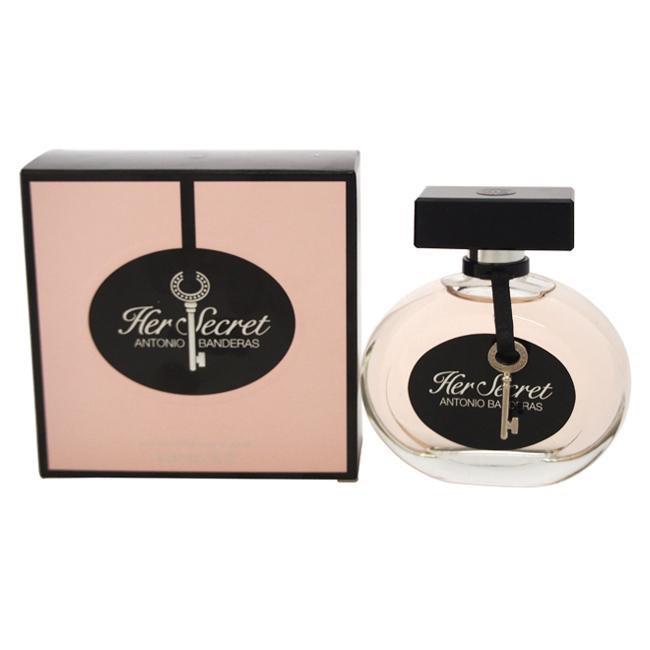 HER SECRET BY ANTONIO BANDERAS FOR WOMEN -  Eau De Toilette SPRAY