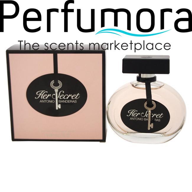 HER SECRET BY ANTONIO BANDERAS FOR WOMEN -  Eau De Toilette SPRAY