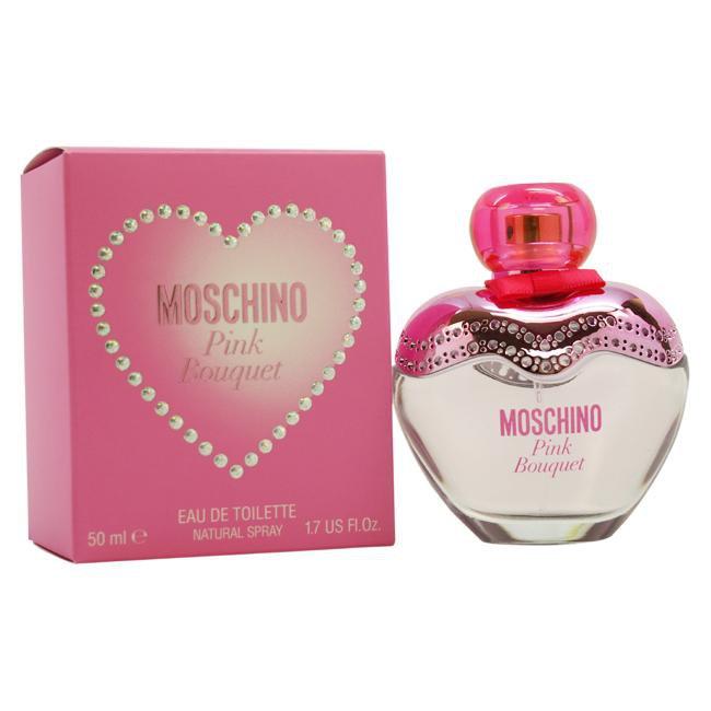 PINK BOUQUET BY MOSCHINO FOR WOMEN -  Eau De Toilette SPRAY