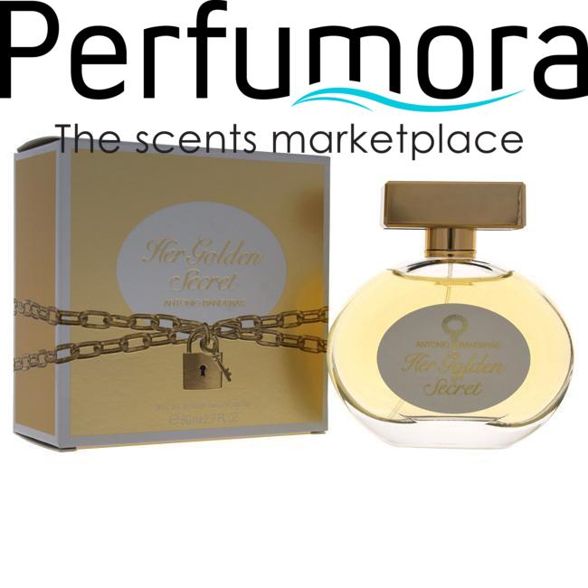 HER GOLDEN SECRET BY ANTONIO BANDERAS FOR WOMEN -  Eau De Toilette SPRAY